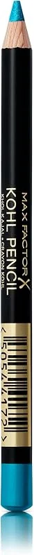 Max Factor Matita Occhi Kohl Pencil, Eyeliner con Texture Morbida Facile da Sfumare, 060 Ice Blue — Trucco