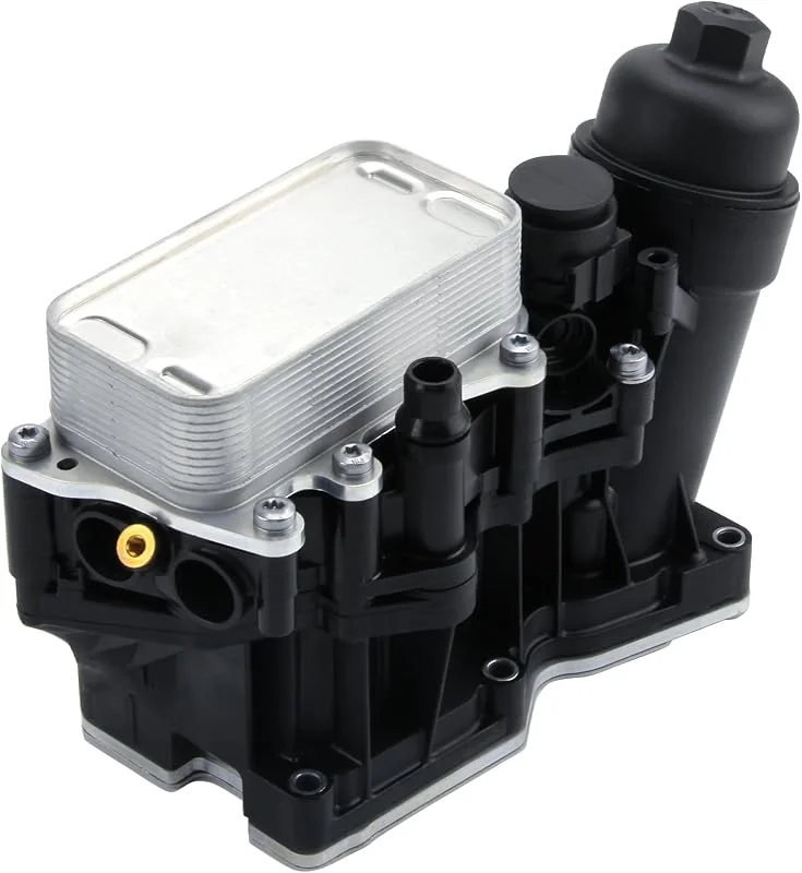 DOCAS Radiatore olio motore 11428507697 11428507694 compatibile per 1er F20 F21 2er F22 3er E90 F30 F80 E93 5er F10 F18 F11 X1 X3 X5 E84 F15 F25 — Riscaldamento