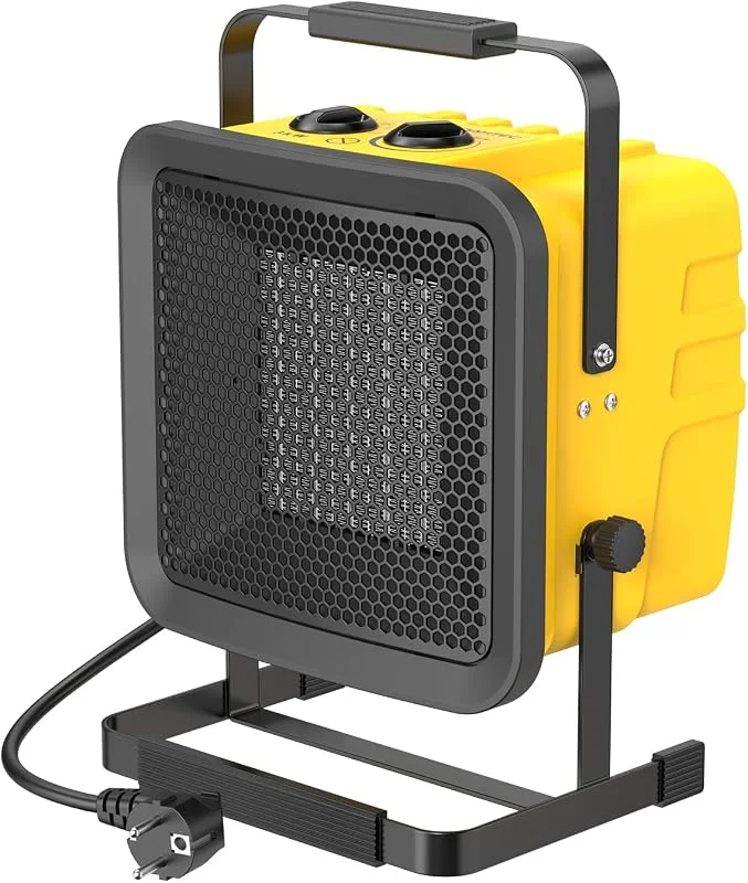 DAHTEC Termoventilatore Ceramico 3000 W, Elettrico, 30°, 30 m² — Riscaldamento