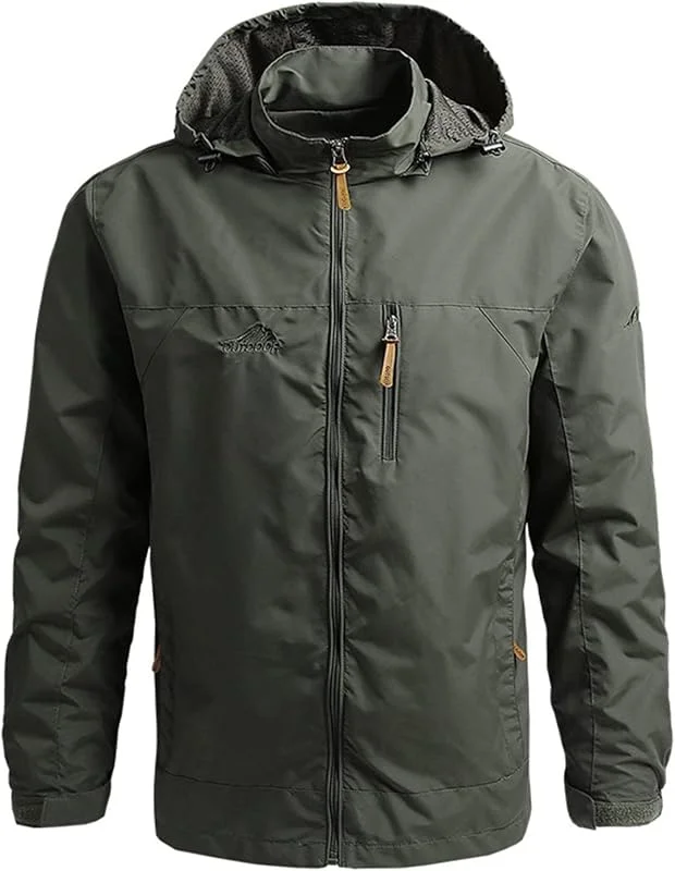 Giubotto Uomo Autunnale Running Field Jacket Uomo Riscaldato Trekking — Abbigliamento riscaldato