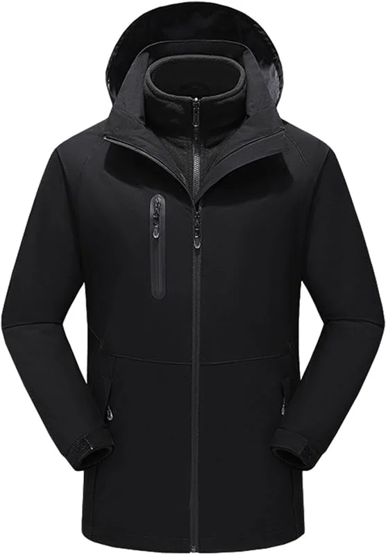 Generisch Giacca invernale da uomo Control 15, abbigliamento riscaldante Liner Plus, giacca combinata Rushing Jacket freddo ambiente abbigliamento da sci — Abbigliamento riscaldato