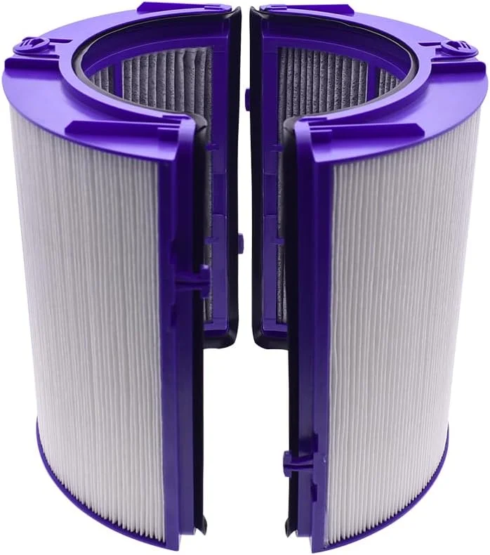 Combi Filtro HEPA e carbone compatibile con Dyson TP07 HP07 TP06 HP06 TP09 HP09 PH01 PH02 PH03 PH04 Purificatore d'aria Pure Hot Cool umidificatore (viola)