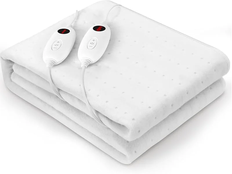 TLGREEN Scaldaletto Matrimoniale 100W, 160x140 cm Sottocoperta — Riscaldamento