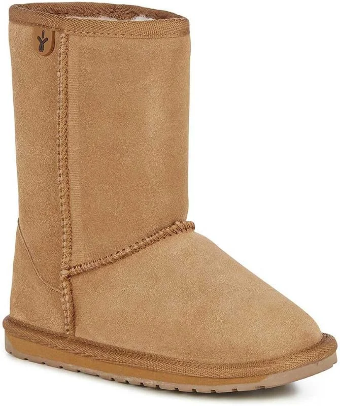EMU Australia Kids Wallaby Lo Teens Deluxe Wool Boots Size — Abbigliamento riscaldato