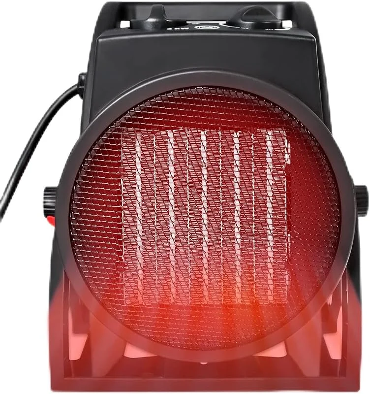 LARS360 PTC Termoventilatore elettrico 2000 W in ceramica a risparmio energetico silenzioso con controllo intelligente del termostato termoventilatore elettrico PTC in ceramica per ufficio e camper — Riscaldamento