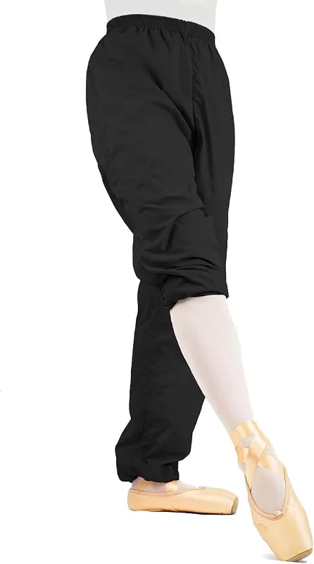 s.lemon Sudarella Danza, Donna Vita Elastica Lungo Ripstop Riscaldamento Danza Classica Pantaloni — Abbigliamento riscaldato
