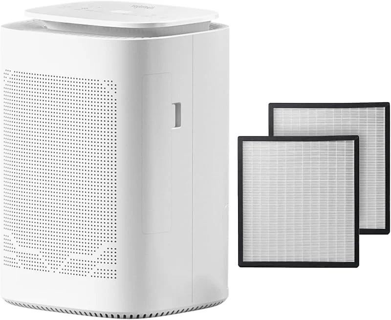 Deumidificatore e purificatore d'aria Combo HEPA H13 filtro e funzione ioni negativi dell'aria, serbatoio dell'acqua da 1600 ml con tubo di scarico, timer di spegnimento automatico 24 ore, idea per