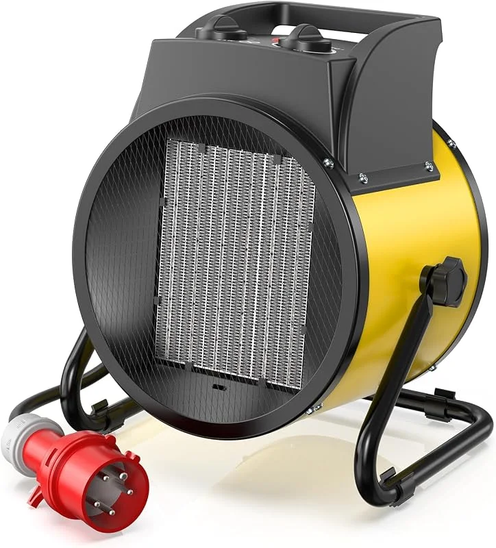 DAHTEC Stufetta Elettrica 5 kW - Ceramico Riscaldamento Rapido in 3 s