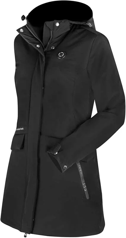 WALDHAUSEN Parka riscaldante ELT giacca invernale riscaldabile Comfort Heat nero — Abbigliamento riscaldato