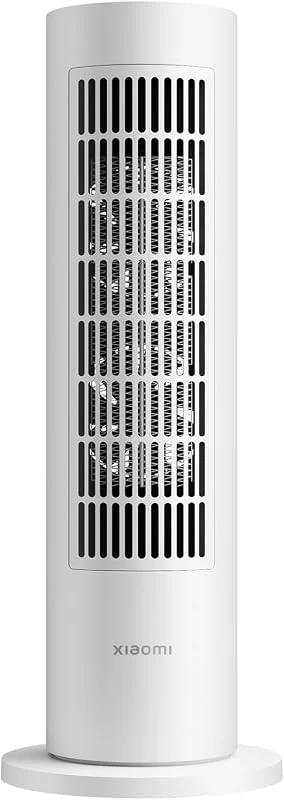 Xiaomi Smart Tower Heater Lite, Termoventilatore Aria Calda, Riscaldamento in 3 secondi, Ventilazione grandangolare a 70°, Quattro modalità, Controllo tramite App, Leggero da spostare, Bianco