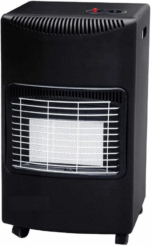 PYRAMIDEA Stufa a GPL Libera Installazione con 3 Elementi in Ceramica Riscaldamento da 4.2 KW SGP420