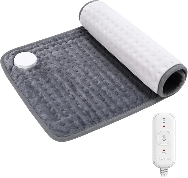 Comfytemp Termoforo Elettrico Spegnimento Automatico, Morbido Tessuto Pile — Riscaldamento