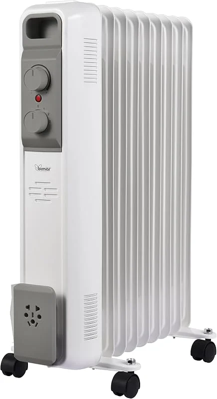 Bimar HO429 Radiatore ad Olio Elettrico a 9 Elementi — Riscaldamento