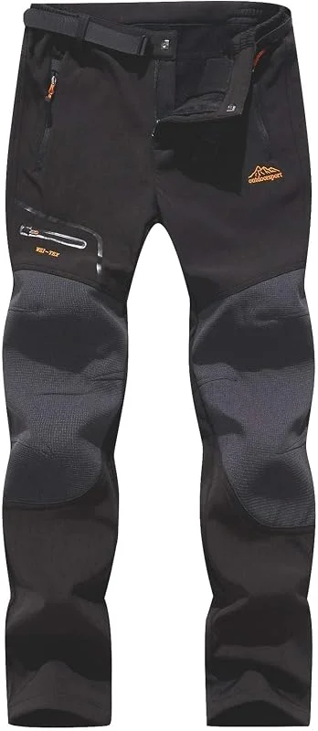 BenBoy Pantaloni Trekking Uomo Invernali Impermeabile Pantaloni da Sci — Abbigliamento riscaldato