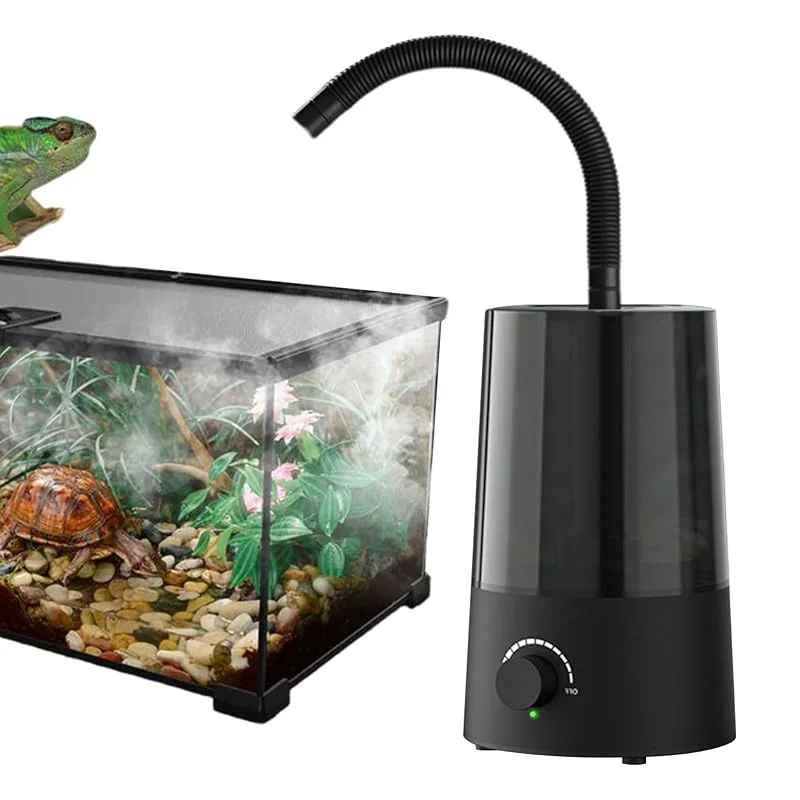 Umidificatore per Rettili con Nebulizzatore 2, 5 L Vaporizzatore Rettili
