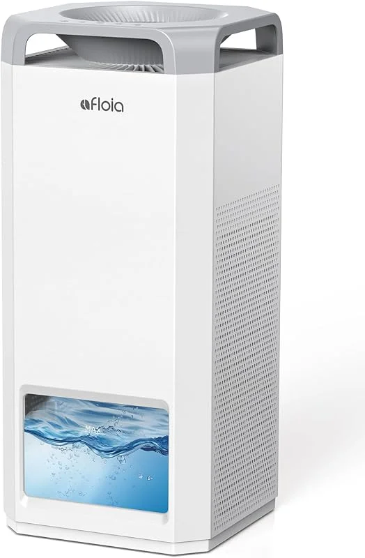 Afloia Purificatore d'aria 2 in 1 con umidificatore per ambienti grandi