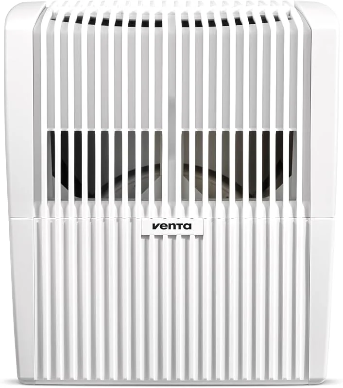 Venta Umidificatore LW25 Classic Original, molto silenzioso, 21 dB(A), efficienza energetica 2 Watt, evaporazione igienica a freddo senza filtro, grande serbatoio da 7 l, fino a 49 m², con funzione