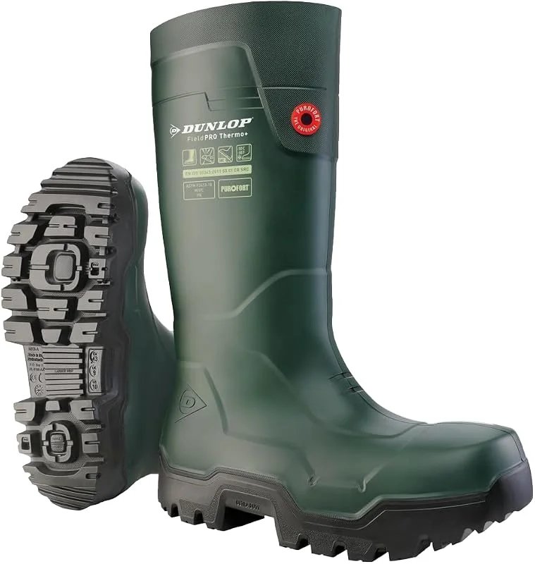 DUNLOP Men's Fieldpro Thermo+ Industrial Boot — Abbigliamento riscaldato