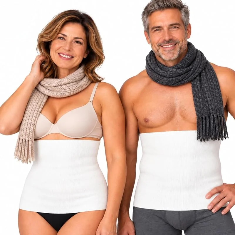 Leedya Pancera Termica in Lana 26%, Made in Italy - Fascia Contenitiva Lombare Invernale Uomo Donna - Panciera Ortopedica Riscaldante per Mal di Schiena e Reni - Supporto Addominale Posturale (XL) — Abbigliamento riscaldato