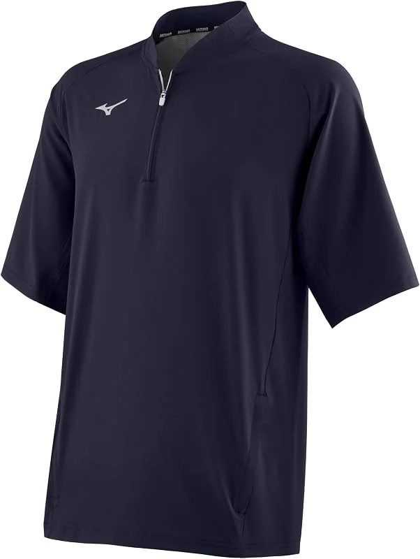 Mizuno Gametime Short Sleeve Hitting Jacket Giacca da colpire Uomo — Abbigliamento riscaldato