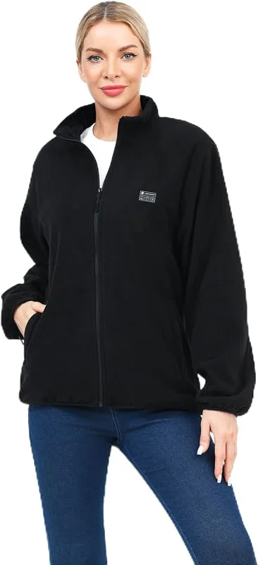 Giacca riscaldata da donna, in pile — Abbigliamento riscaldato