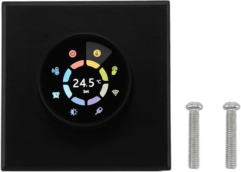 Termostato intelligente App Black App telecomando Timing Energia Risparmio di protezione ad alta temperatura Termostato WiFi per Tuya AC95-240V — Riscaldamento