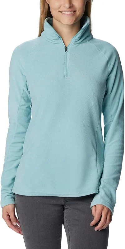 Columbia Glacial IV, Maglione in pile con cerniera a mezza lunghezza, Donna, Rosso (Beet Red, Daredevil), Taglia XL — Abbigliamento riscaldato