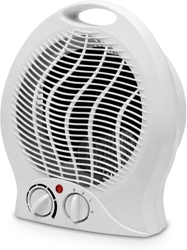 DETERMONDO Stufetta Elettrica da Bagno 2000W Scaldino Elettrico Caldobagno — Riscaldamento