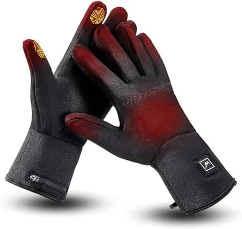 Guanti riscaldati per uomo e donna, guanti riscaldanti elettrici, ricaricabili, per inverno, sci, ciclismo e attività all'aperto — Abbigliamento riscaldato