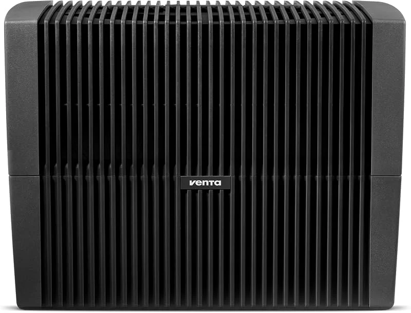 Venta Umidificatore LW45 Classic Original, molto silenzioso, 20 dB(A), efficienza energetica 2 Watt, evaporazione igienica a freddo senza filtro, grande serbatoio da 10 l, fino a 68 m², con funzione