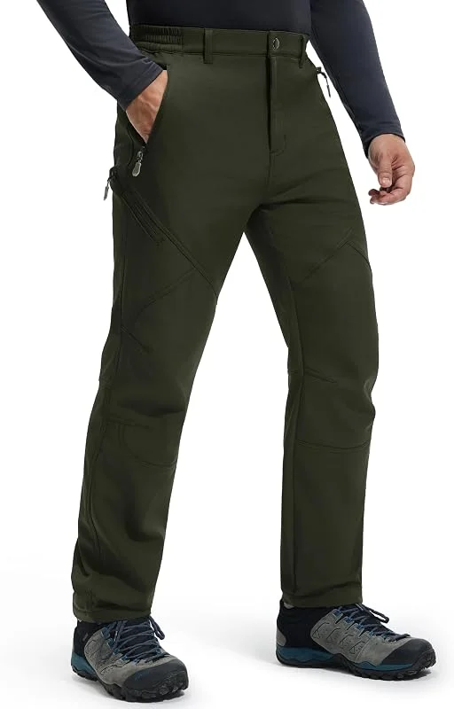 Libin Pantaloni Trekking Sci Uomo Invernali Termici — Abbigliamento riscaldato