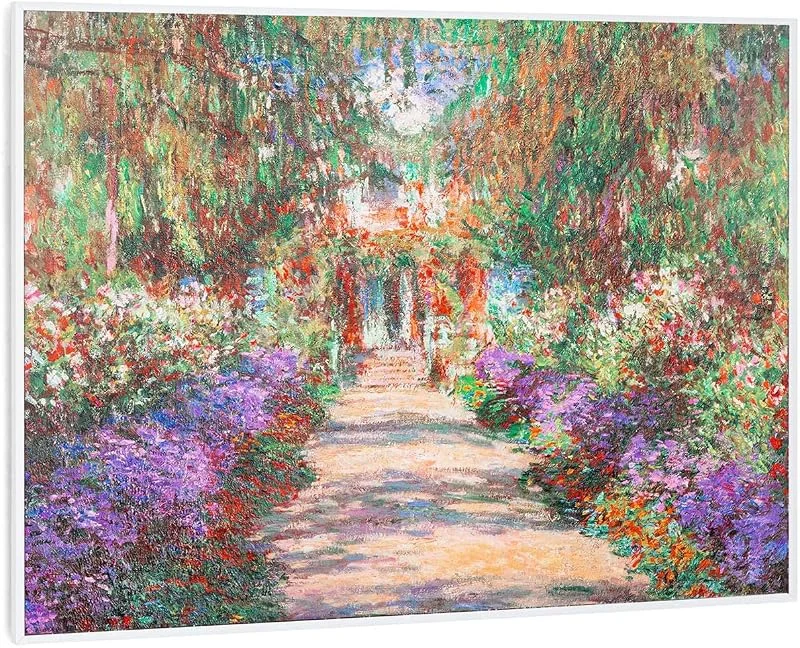 Klarstein Wonderwall Art Pannello Riscaldante a Infrarossi 500W, Riscaldatore Elettrico da Parete con Controllo App WiFi, Riscaldamento Bagno Senza CO2, Design Artistico a Basso Consumo