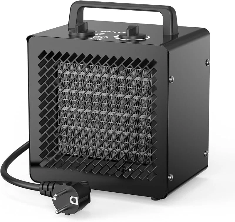 DAHTEC Termoventilatore Ceramico Portatile 3000 W, 3 Modalità — Riscaldamento