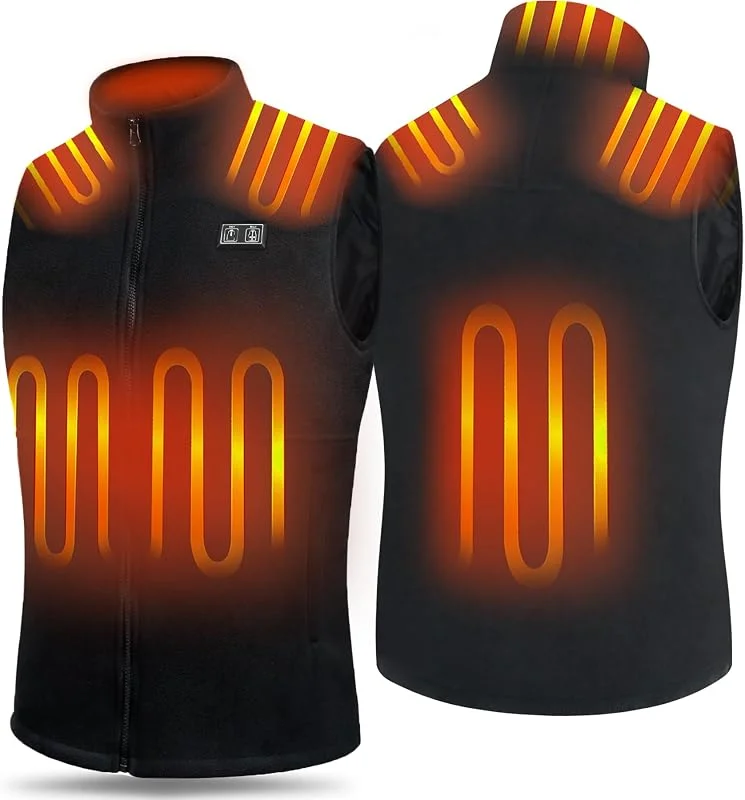 Loowoko Gilet riscaldato uomo Senza batterie — Abbigliamento riscaldato
