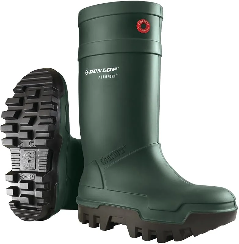 DUNLOP Protective Footwear Purofort Thermo+ Full Safety Unisex adulto Stivali di gomma — Abbigliamento riscaldato