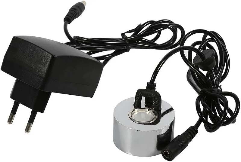 Pssopp Generatore di Nebbia ad ultrasuoni, umidificatore d'Aria 24V per laghetto con Fontana d'Acqua(Regolamenti Europei)