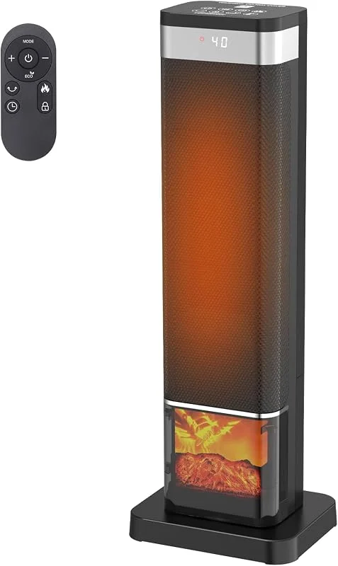 Termoventilatore 2000W Silenzioso 40dB Basso Consumo, Doppia Protezione — Riscaldamento
