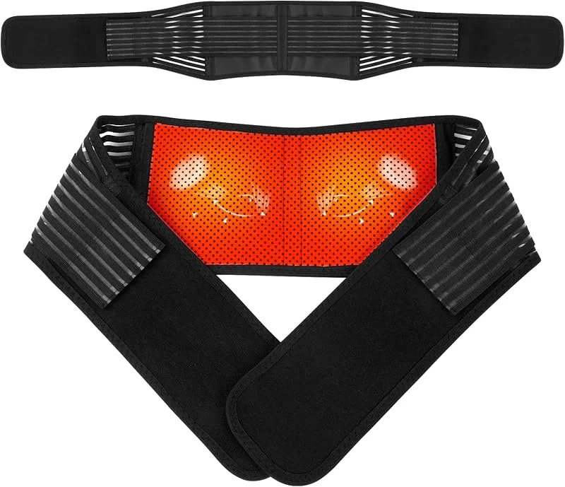 ACWOO Fascia Lombare Riscaldamento, Fascia Lombare Posturale Regolabile per Uomini e Donne, Cintura Riscaldante Fascia Supporto Lombare, Cintura addominale per alleviare il dolore lombare, Sciatica — Abbigliamento riscaldato
