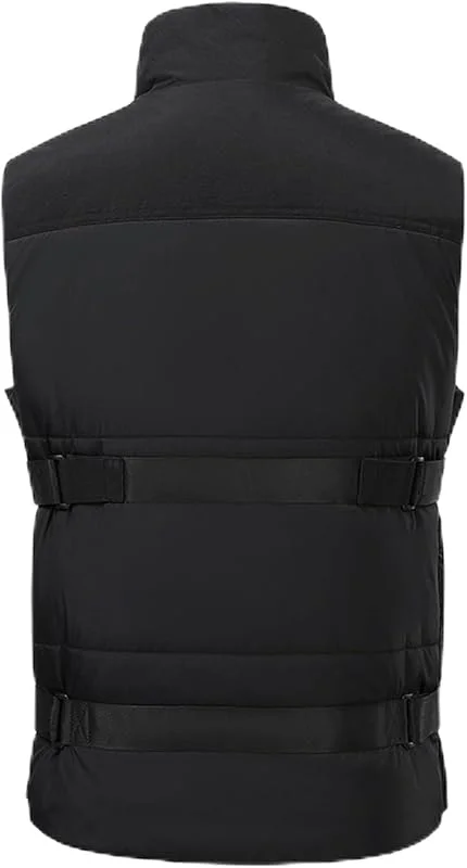 Gilet termico invernale con 11 zone di riscaldamento, alimentato tramite USB, per escursioni all'aperto e lavoro, gilet riscaldato USB — Abbigliamento riscaldato
