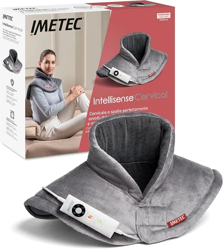 Imetec Intellisense Cervical – Termoforo cervicale e spalle 47x52 cm — Riscaldamento