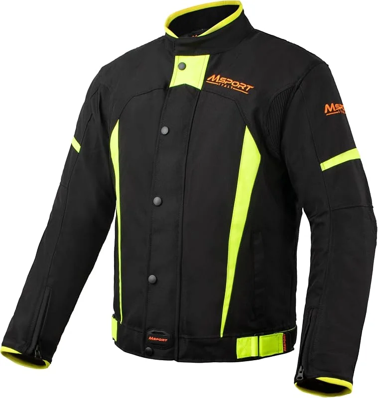 Giacca Moto 4 Stagioni Impermeabile, Giacca Moto con Interno Termico Rimovibile, Antivento e Antipioggia — Abbigliamento riscaldato