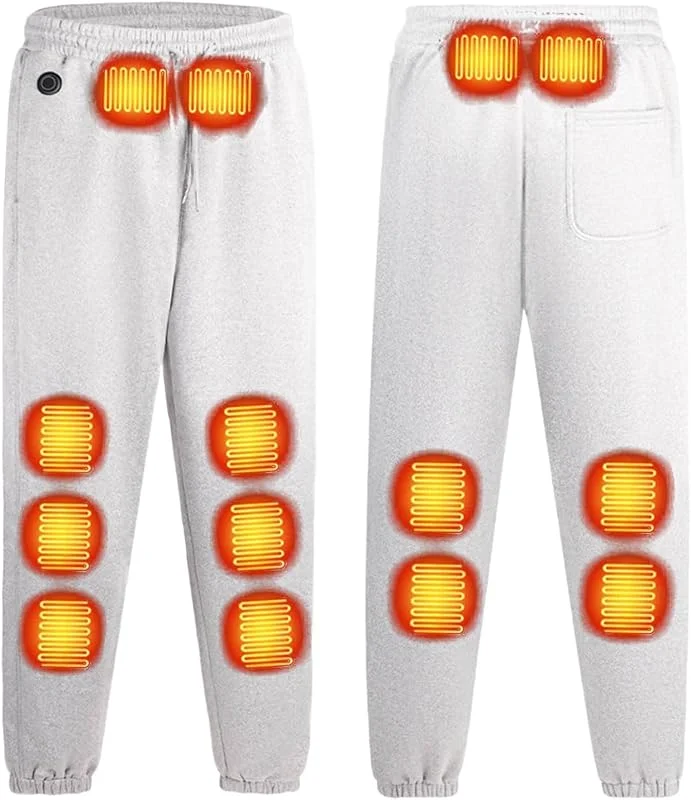 Pantaloni riscaldati da uomo per il tempo libero invernali con innovativa tecnologia di riscaldamento — Abbigliamento riscaldato