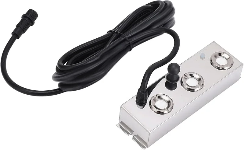 Hyuduo Umidificatore Nebulizzatore Ad Ultrasuoni, Nebbia Unica, 3 Teste, Cavo 3 Metri, Design IP67 Impermeabile