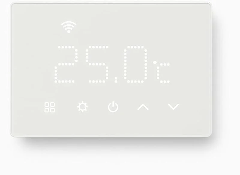 Elektronova termostato da incasso modulo programmabile 3 posti 240V display touch retroilluminato colore bianco compatibile su supporti 503 — Riscaldamento