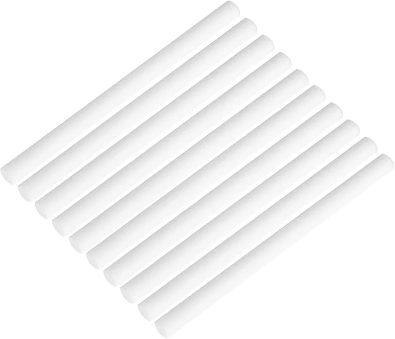 Tyenaza 10 pezzi umidificatore bastoncini filtro ricarica bastoncini stoppini sostituzione per umidificatori portatili personali alimentati tramite USB