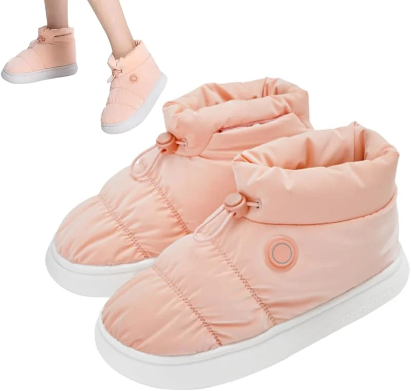 Scarpe da neve riscaldate, antiscivolo, invernali, a riscaldamento rapido, da uomo, unisex, per interni ed esterni, calde — Abbigliamento riscaldato