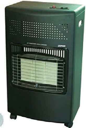 STUFA A GAS GPL ZEPHIR ZGS4210 3 ELEMENTI INFRAROSSI 4200 W NERO (Ricondizionato) — Riscaldamento