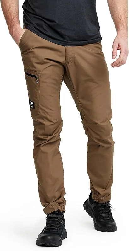 RevolutionRace Outdoor Basic Pants da Uomo, Pantaloni da Trekking per Tutte Le attività All'aperto — Abbigliamento riscaldato