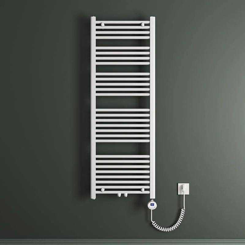 Mai & Mai Scaldasalviette da bagno, 50 x 140 cm, bianco — Riscaldamento