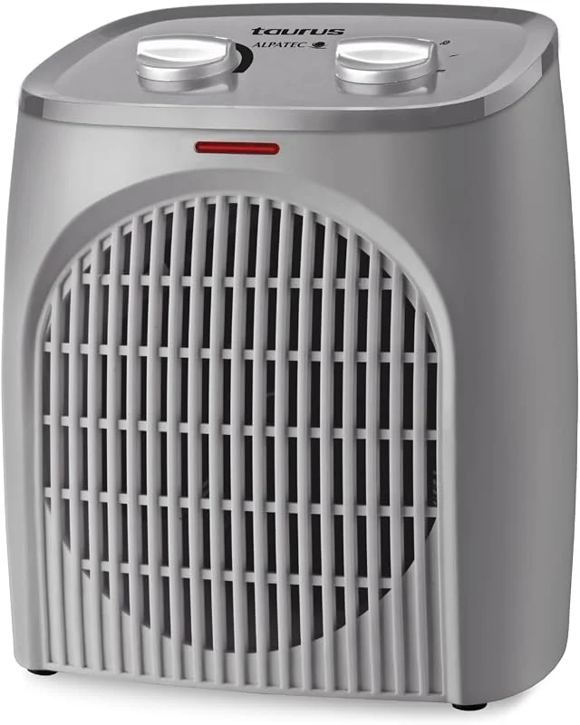 Taurus - Termoventilatore Tropicano 2000W, Basso consumo, 2 livelli calore, Termostato regolabile, Modalità ventilazione, Portatile, Ideale fino a 20 m² — Riscaldamento